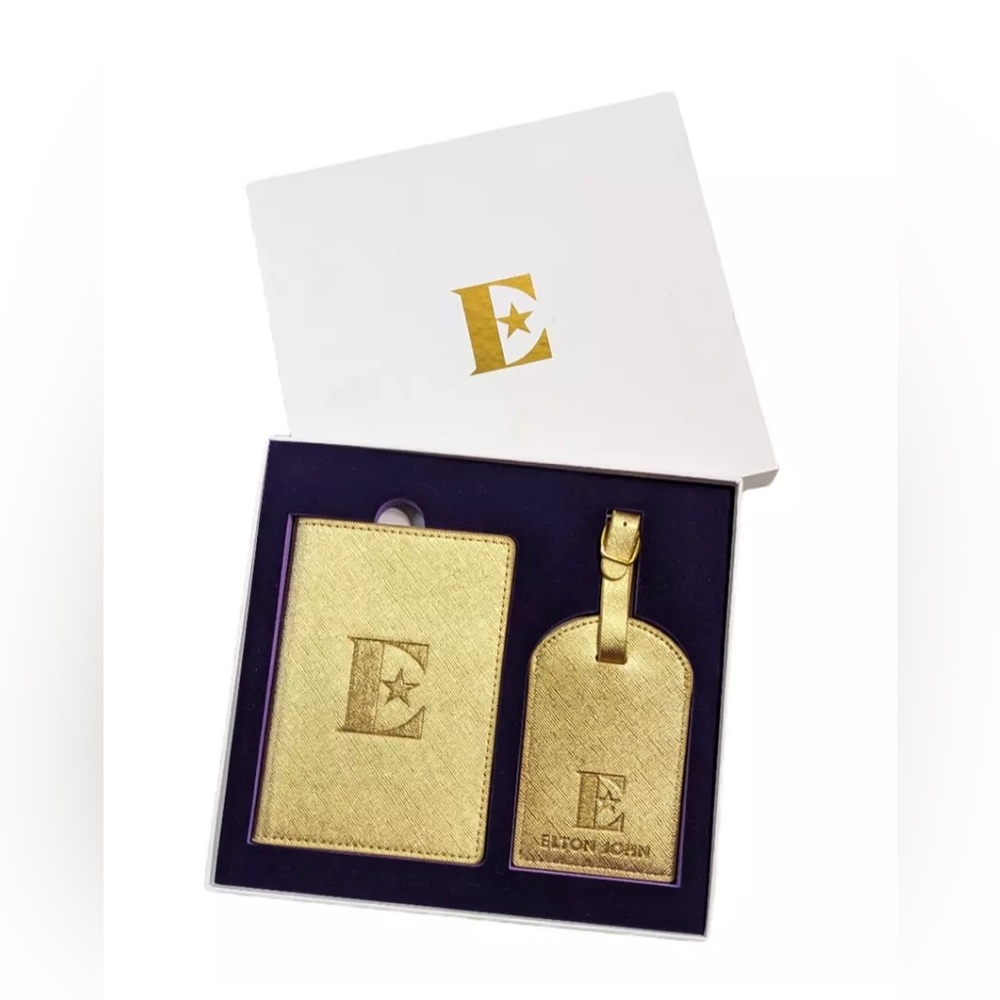 Elton John Passport Cover & Tag